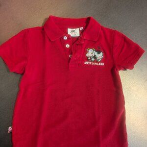 Milky Family Switzerland Polo Top